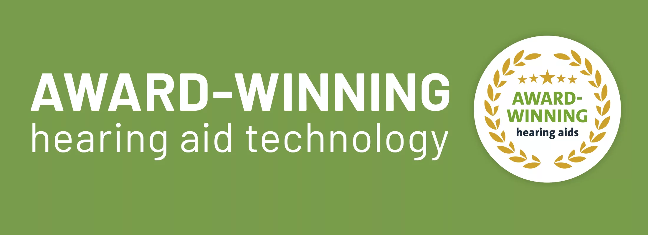 Award- Winning hearing aid technology